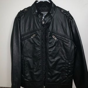 Old school leather jacket
